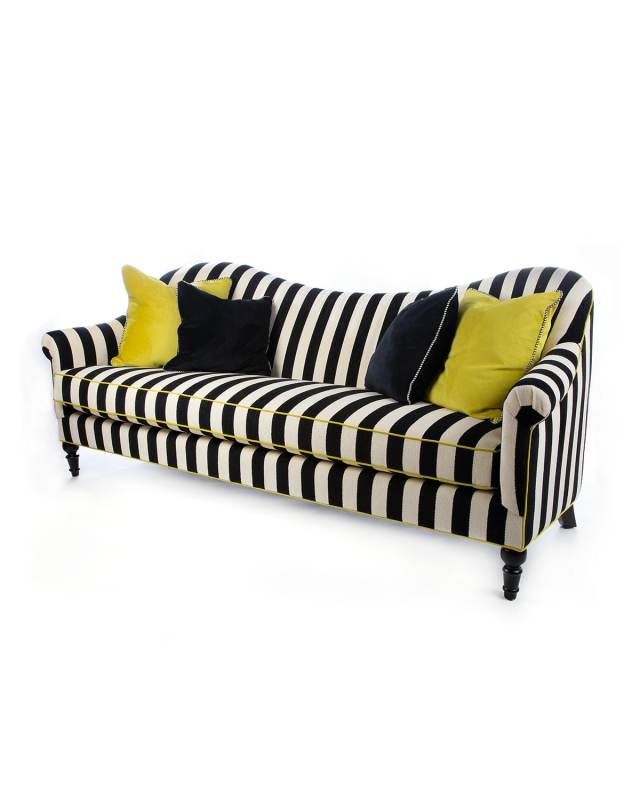 Marquee Chenille Stripe Sofa